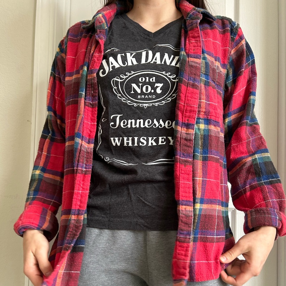 American Eagle plaid flannel